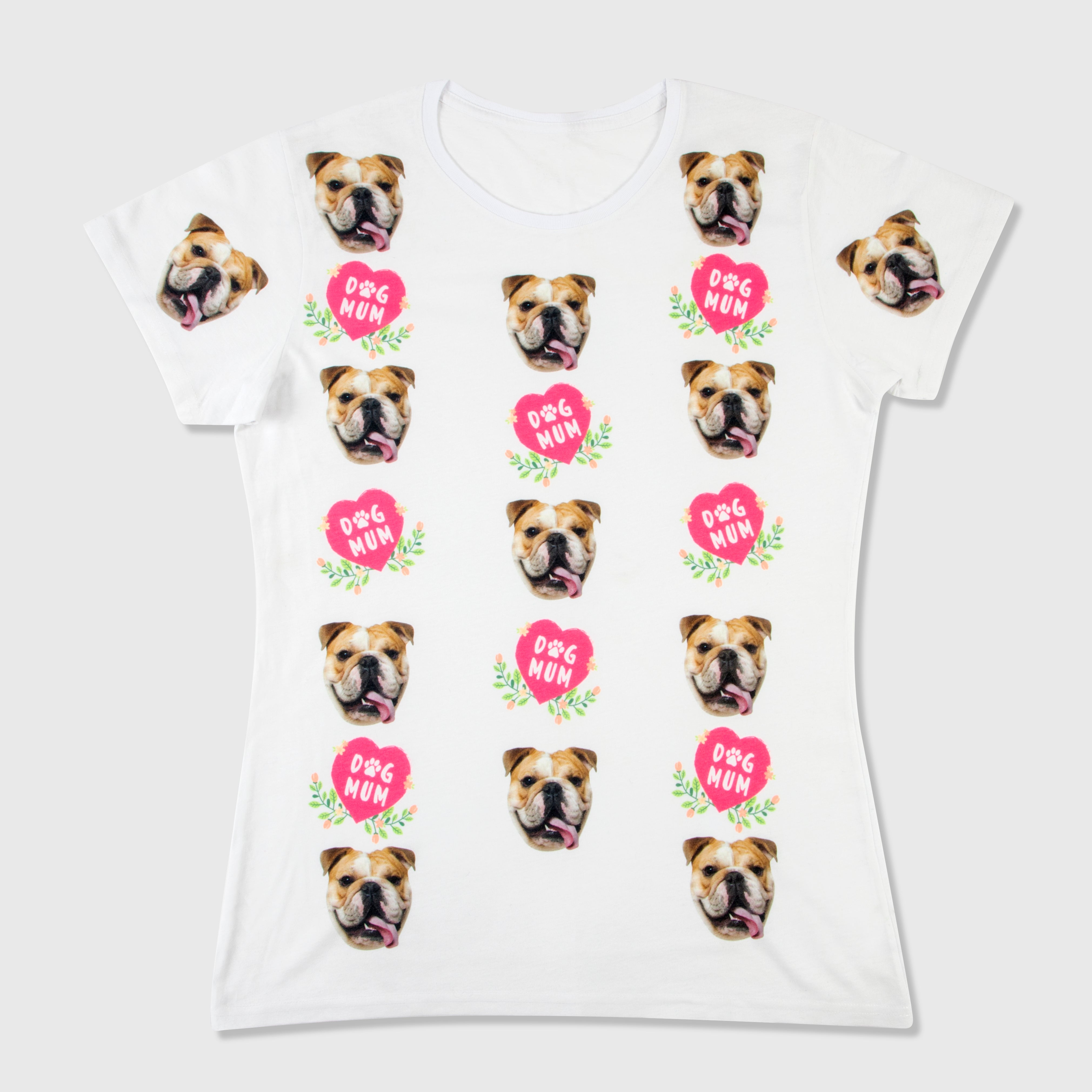Dog Mum Ladies T-Shirt