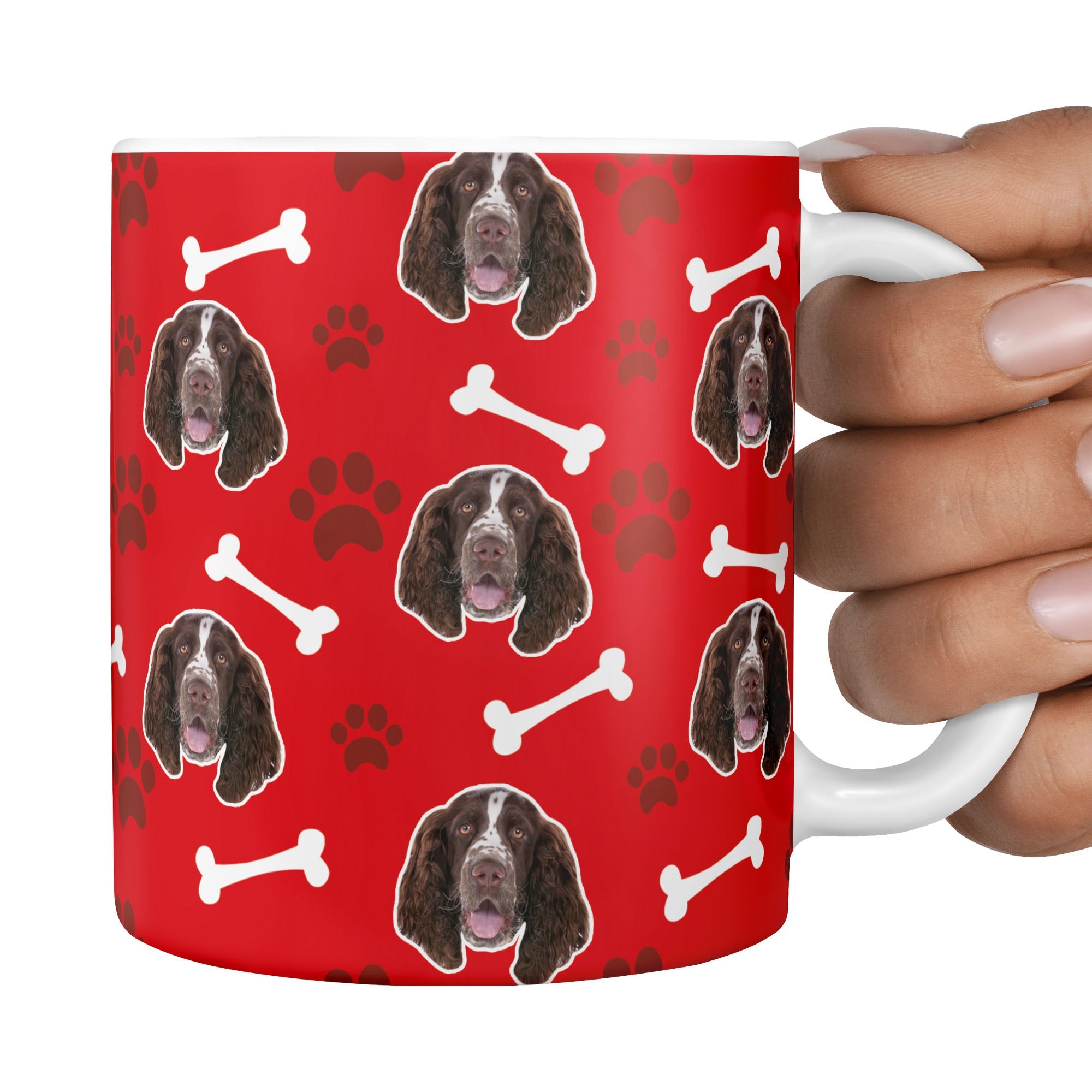 Dogsy Pattern Print Mug
