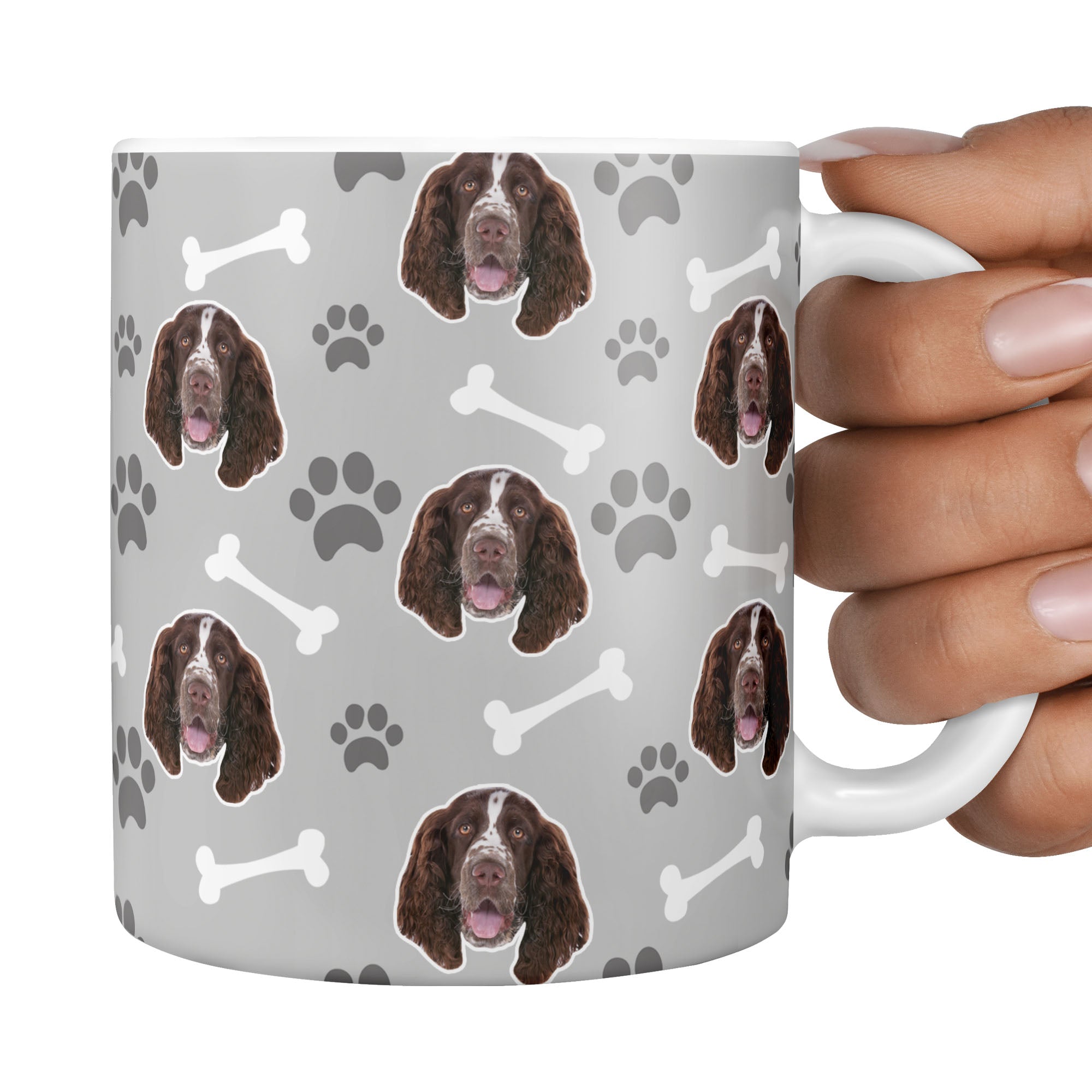Dogsy Pattern Print Mug