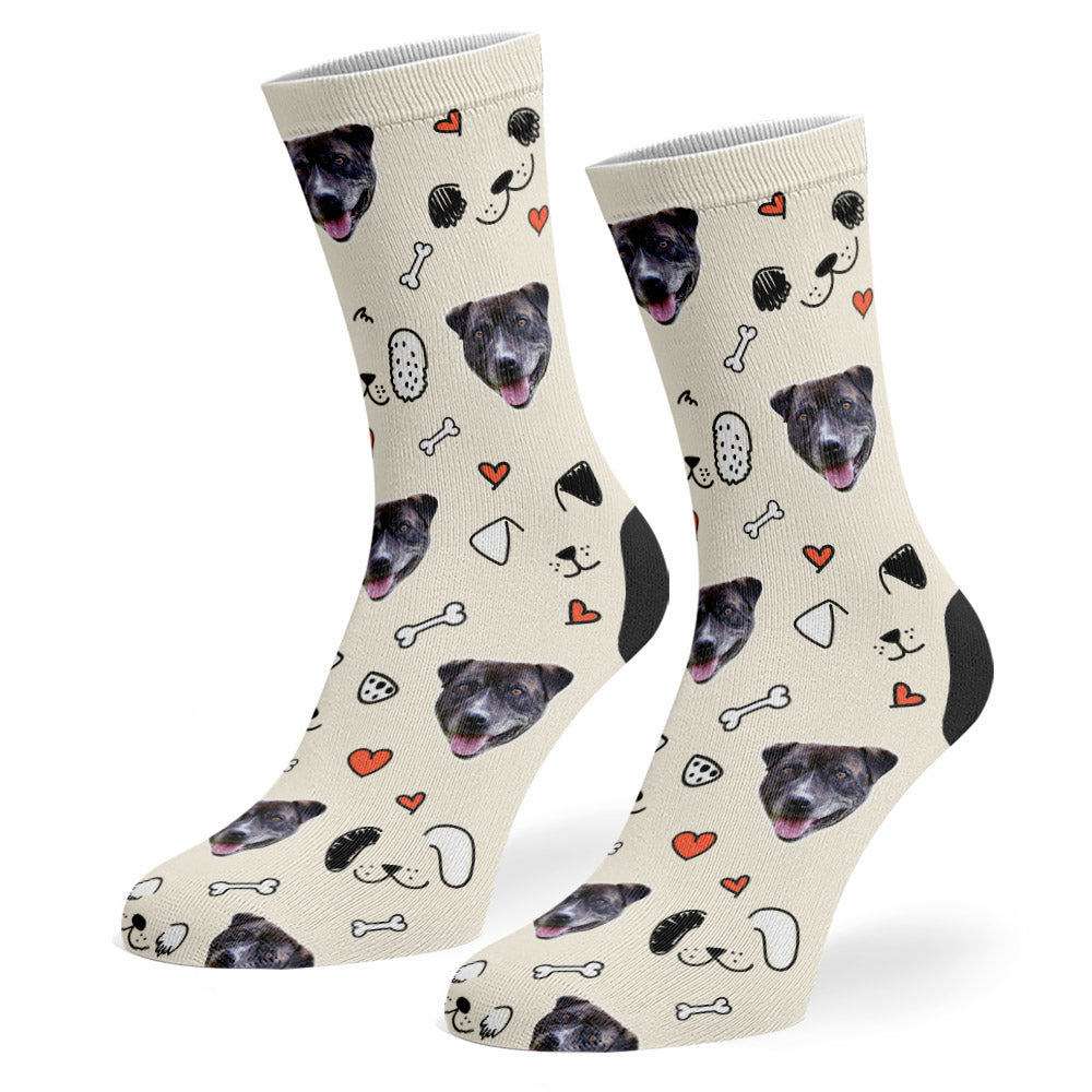 Cream Mike Sponsors Doodle Socks