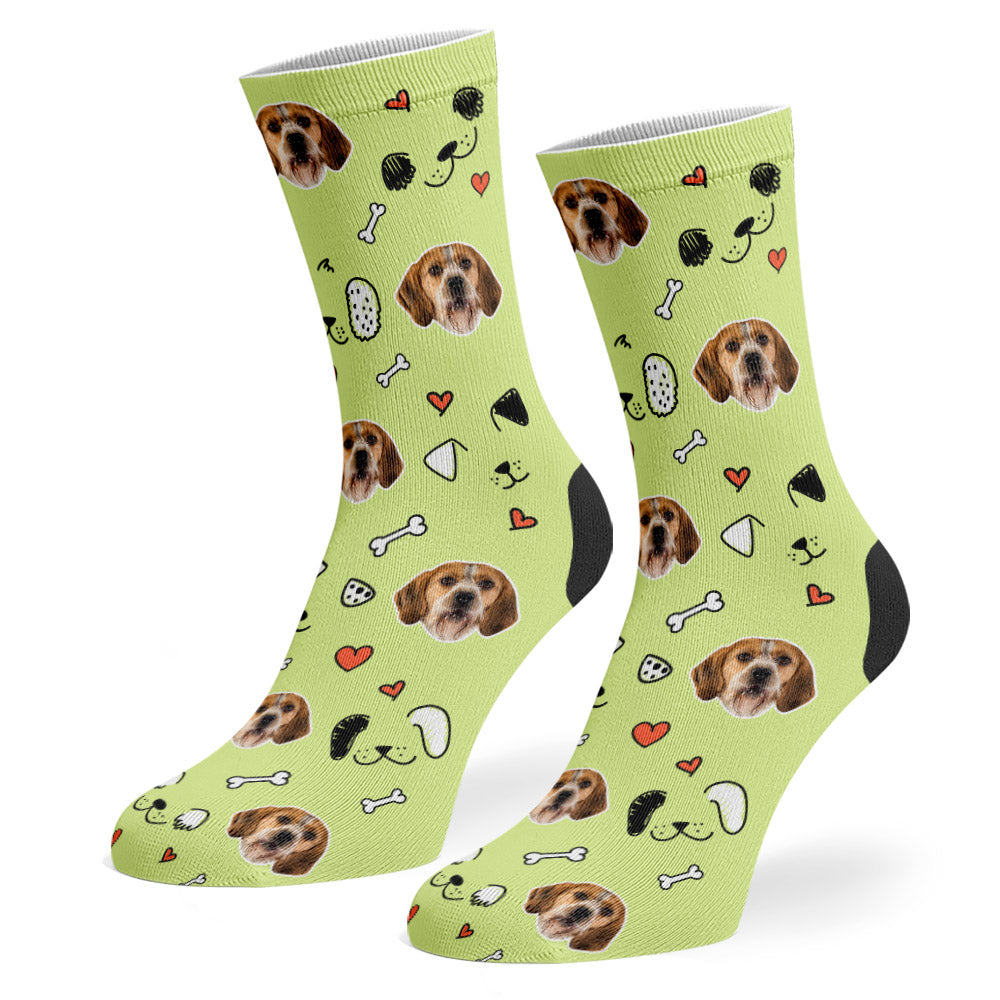 Green Dexter Sponsors Doodle Socks