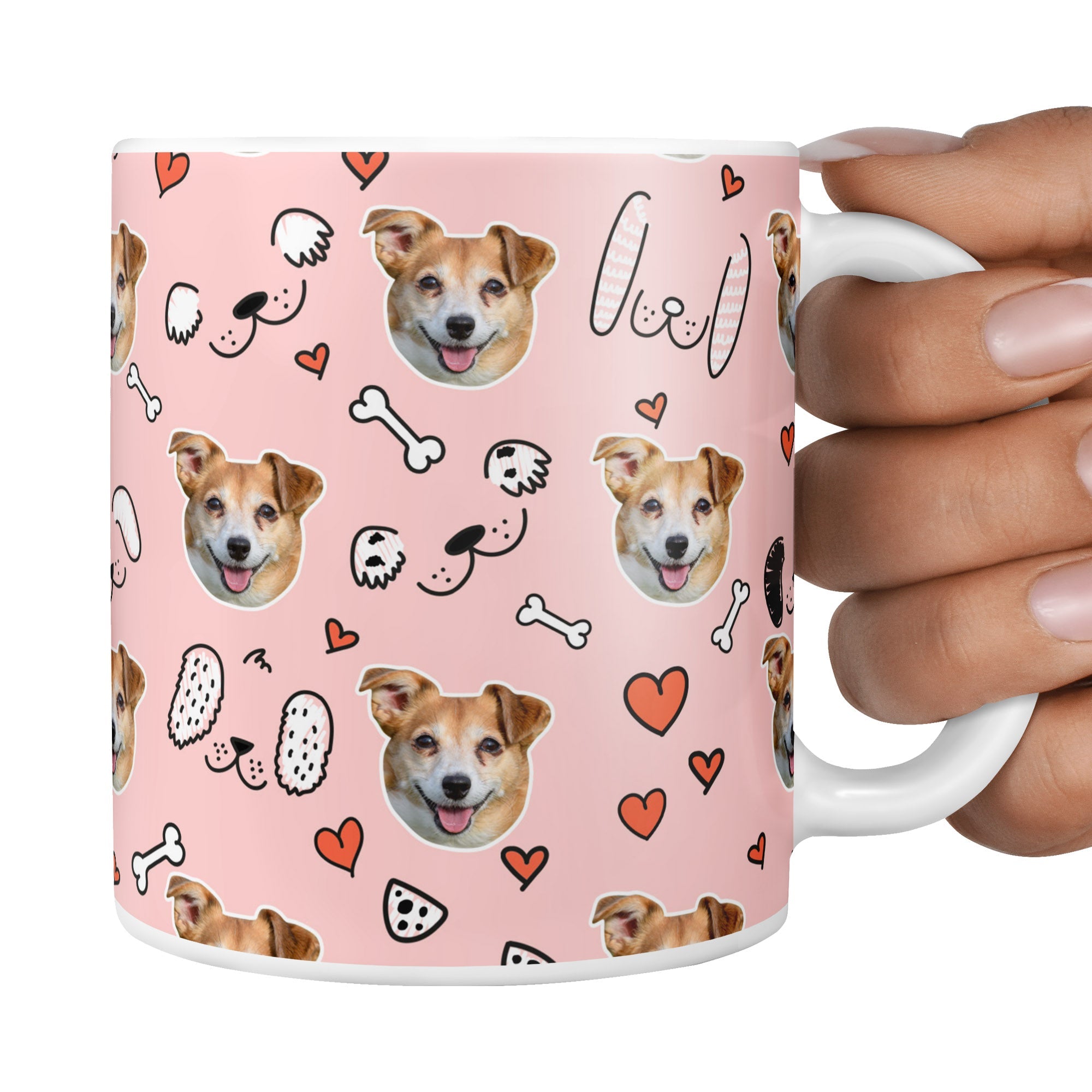 Baby Pink Hobo Sponsors Doodle Mug