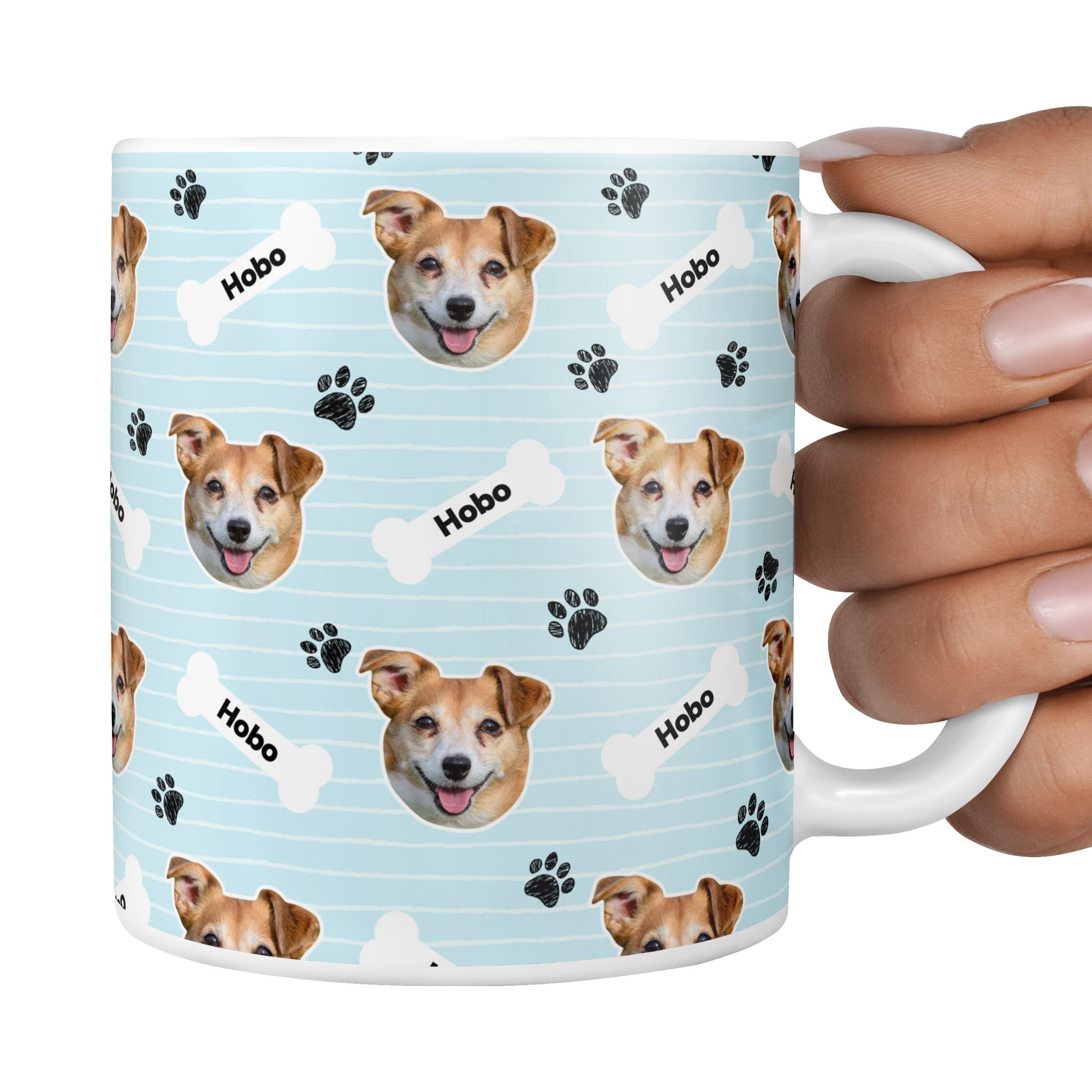 Blue Hobo Sponsors Name Mug