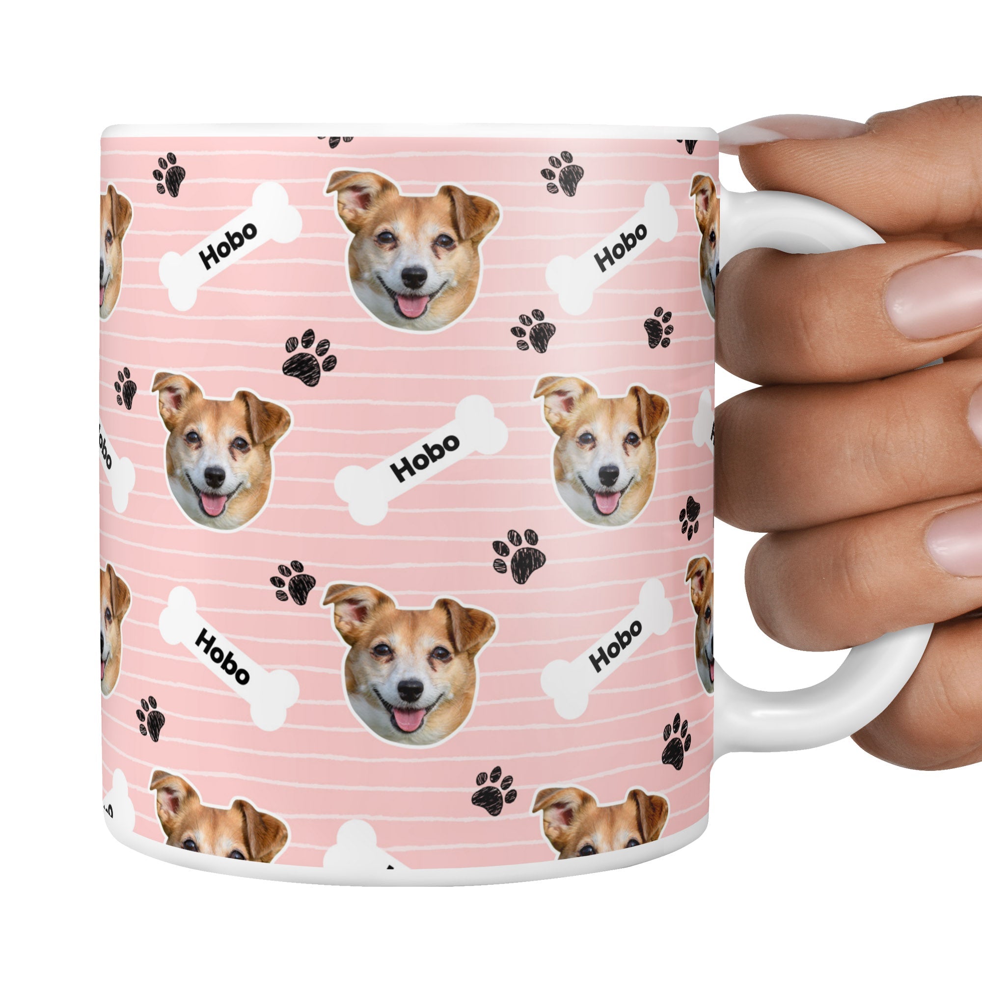 Pink Hobo Sponsors Name Mug