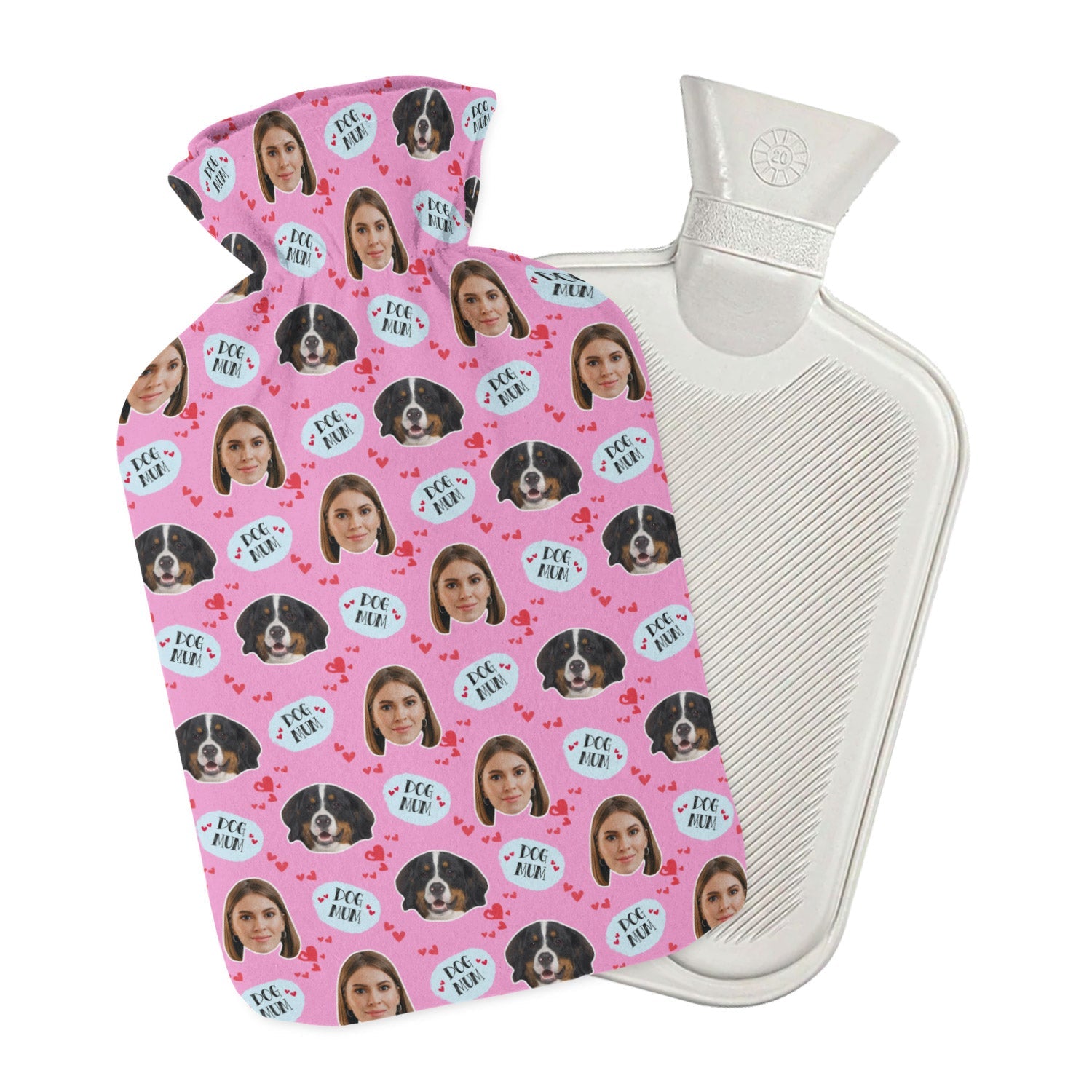 Dog Mum Hot Water Bottle
