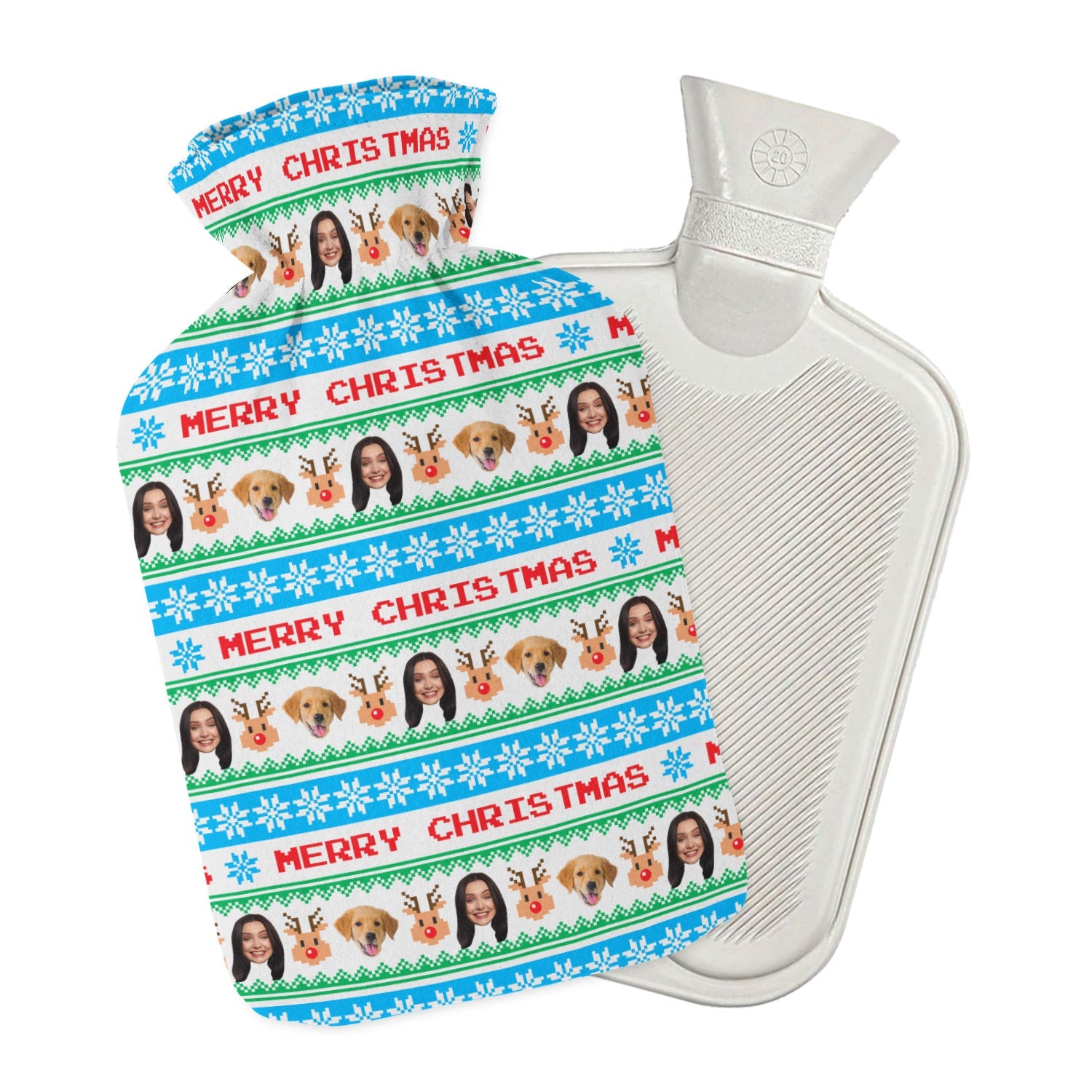 Merry Christmas Hot Water Bottle