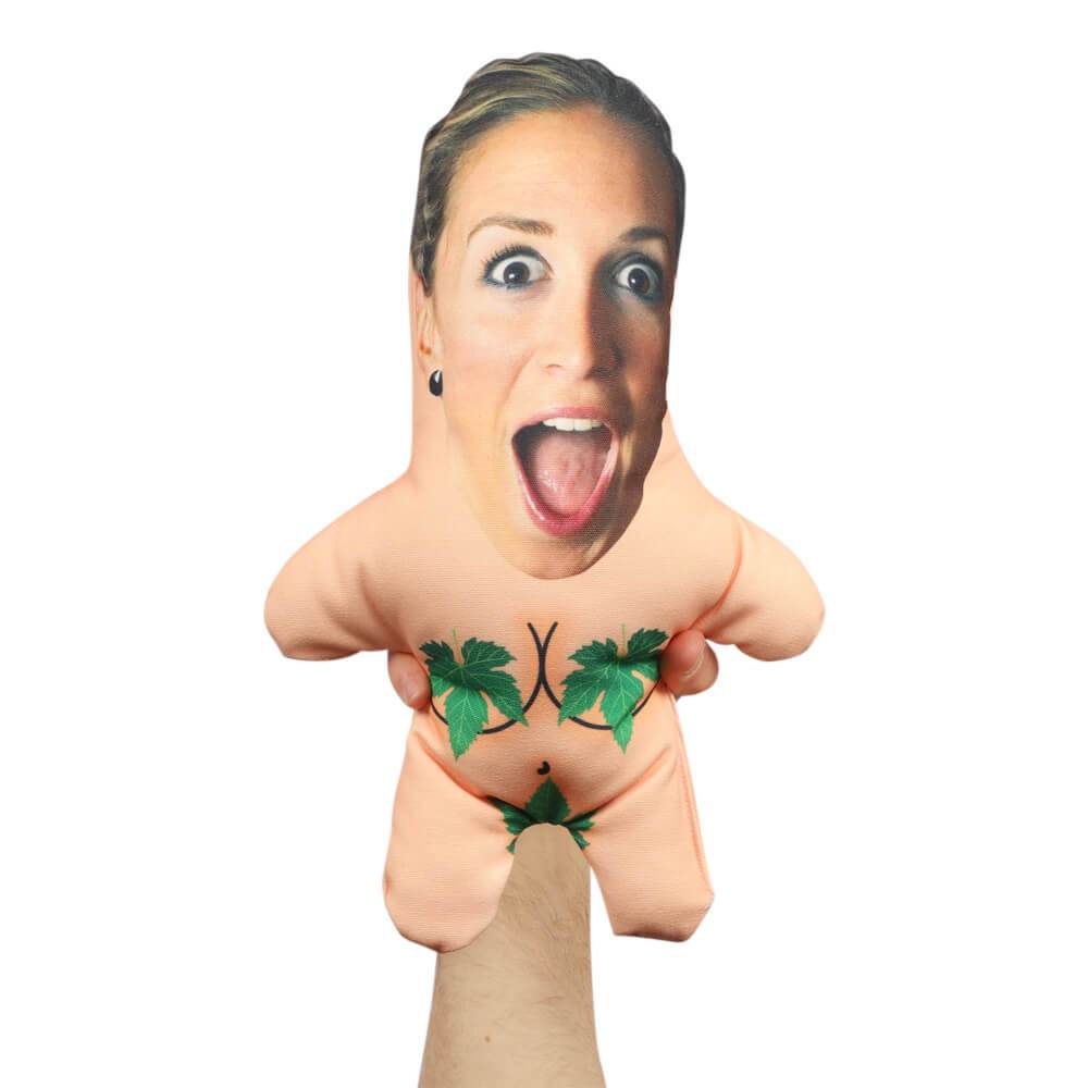 Personalised Naturist Female Dog Toy
