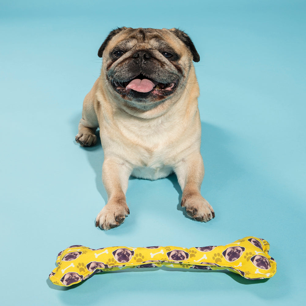Personalised Dog Bone Toy