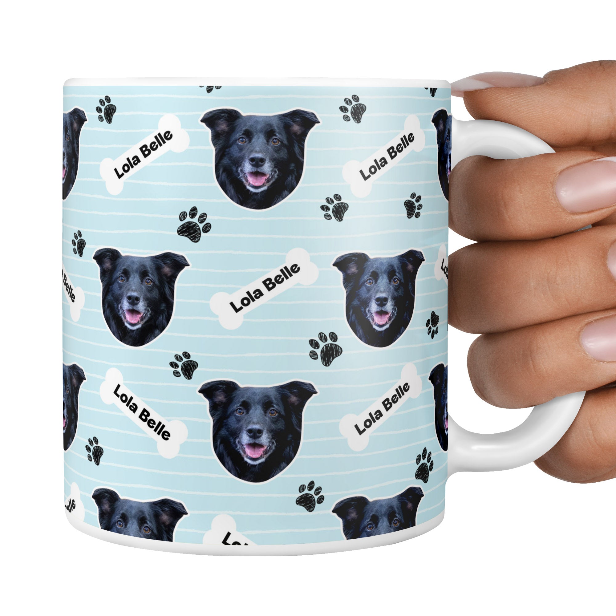 Blue Lola Belle Sponsors Name Mug