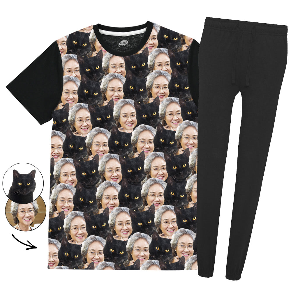 Mash Up Cat & Owner Pyjama Set