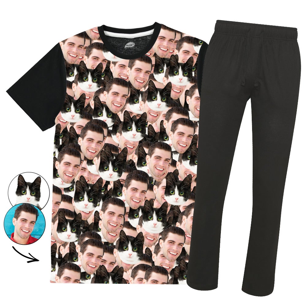 Mash Up Cat & Owner Pyjama Set