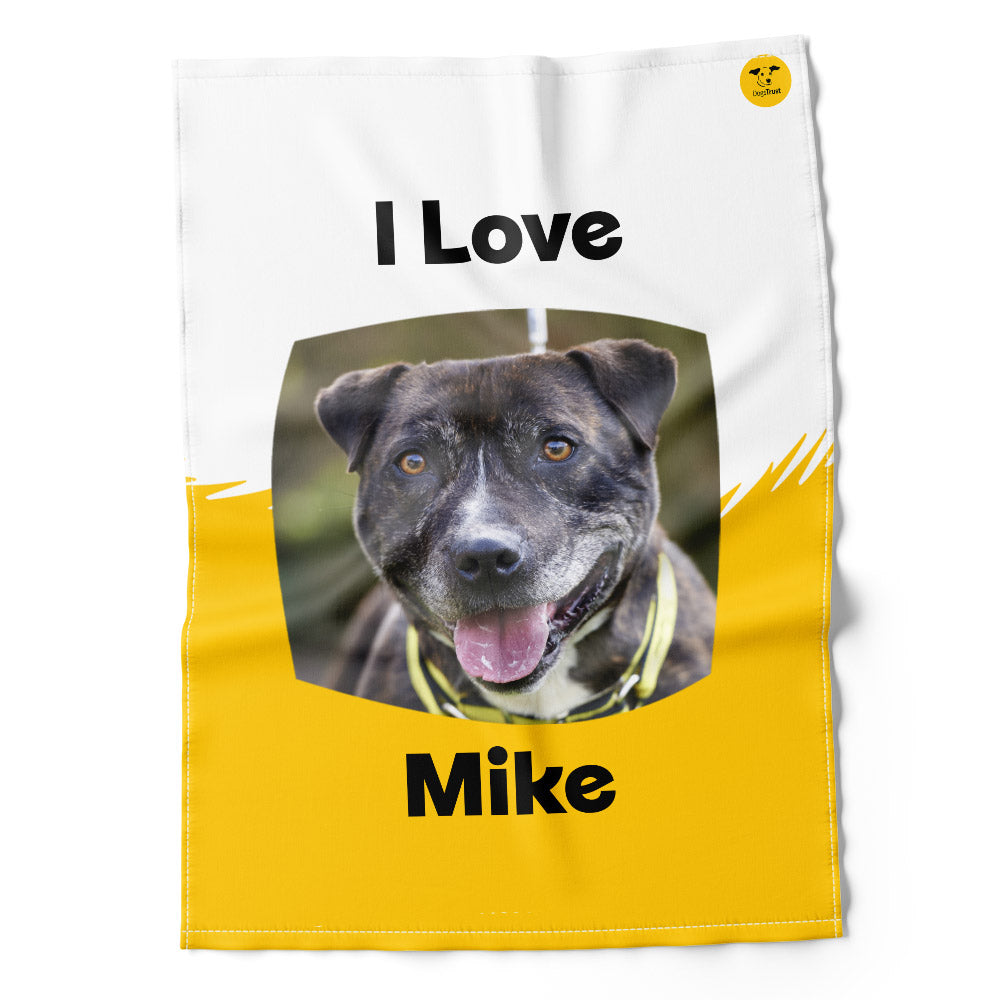 Mike Sponsors Tea Towel