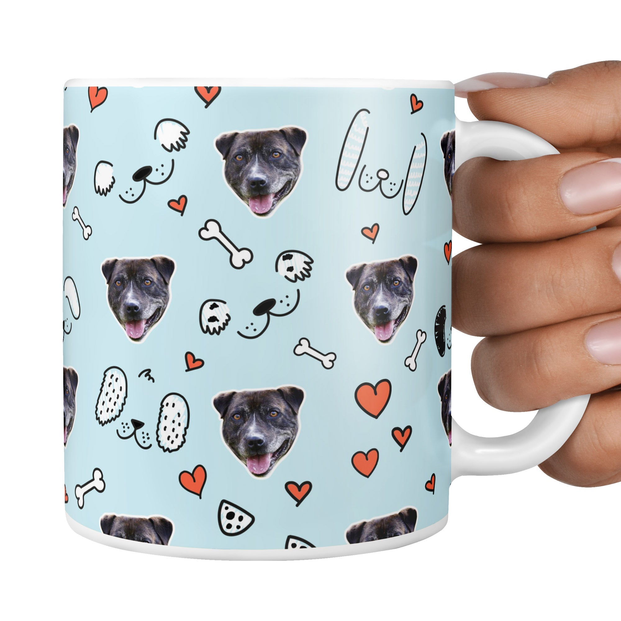 Blue Mike Sponsors Doodle Mug