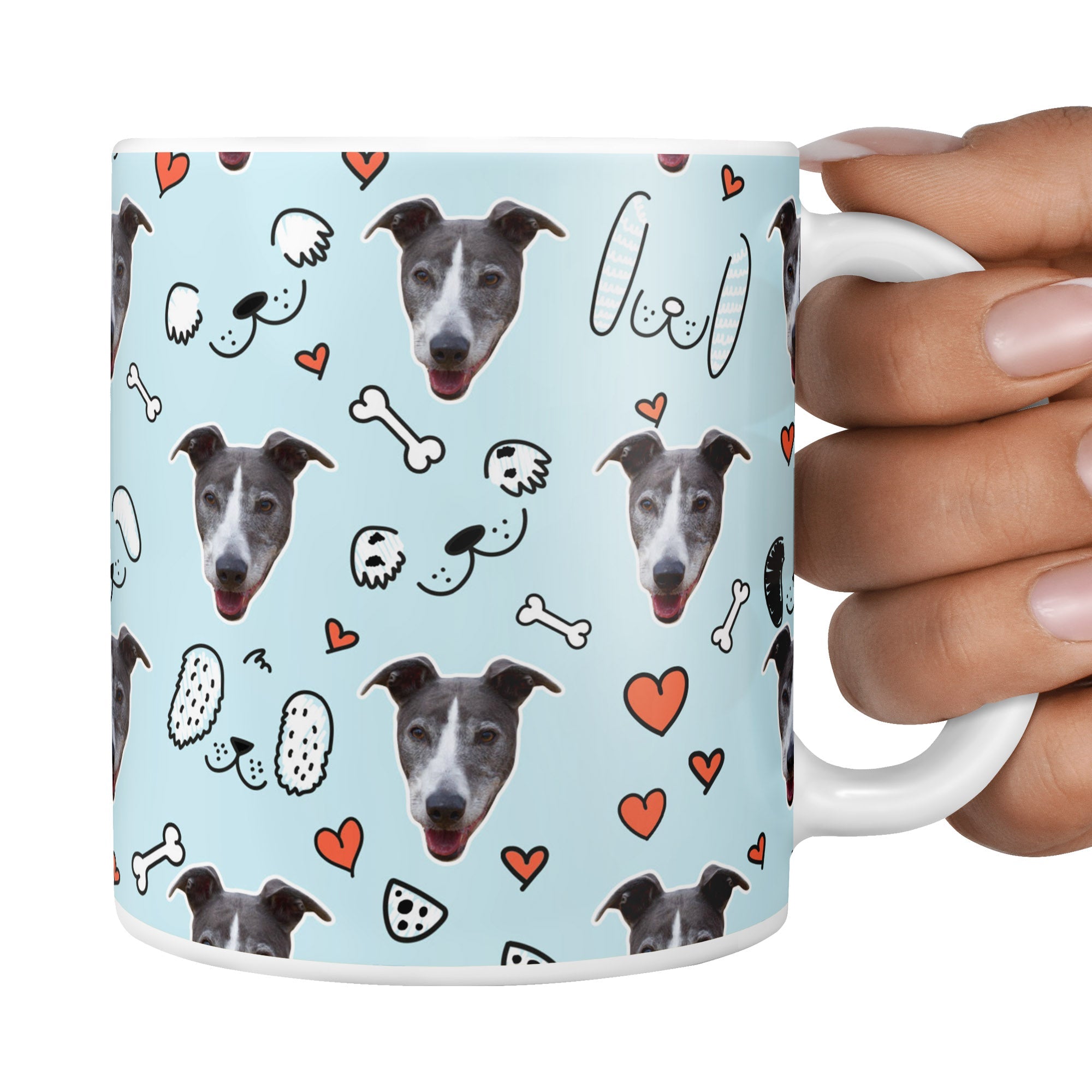 Blue Misty Sponsors Doodle Mug