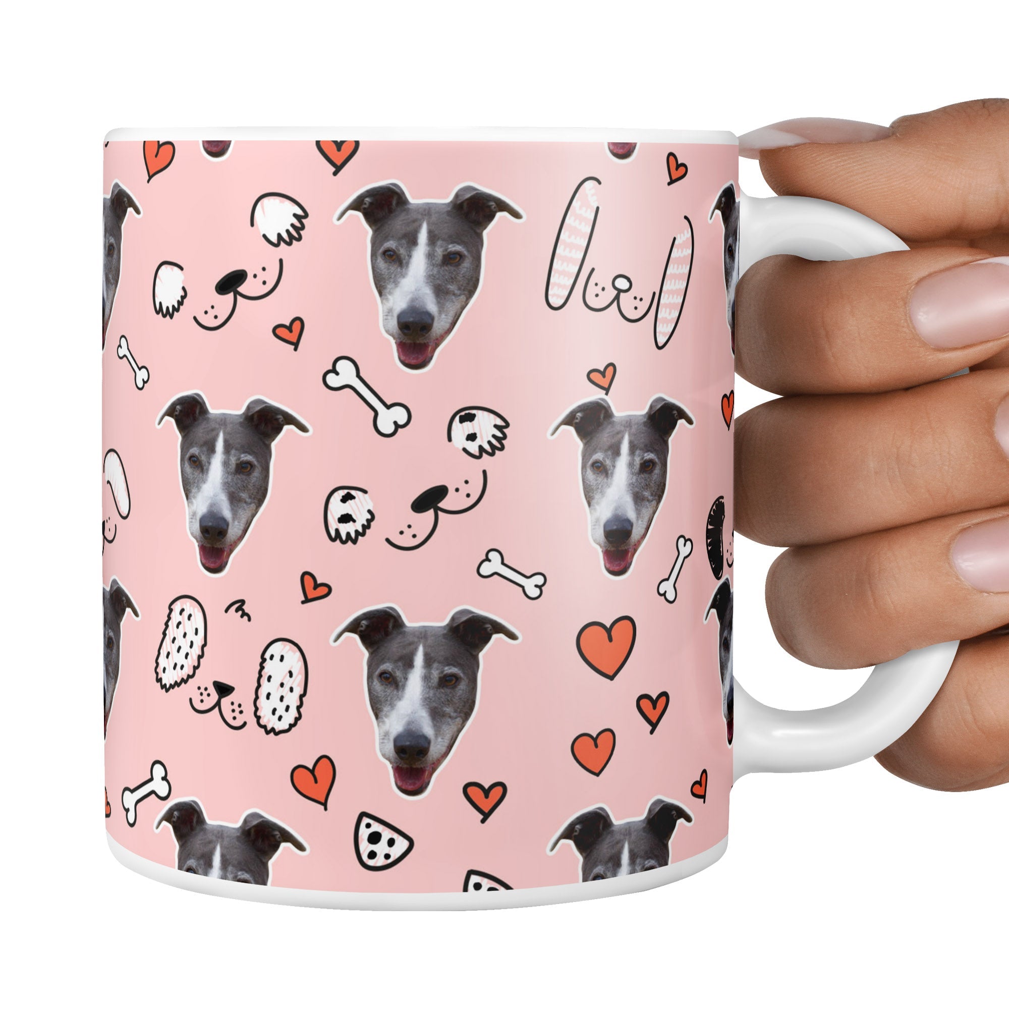 Pink Misty Sponsors Doodle Mug