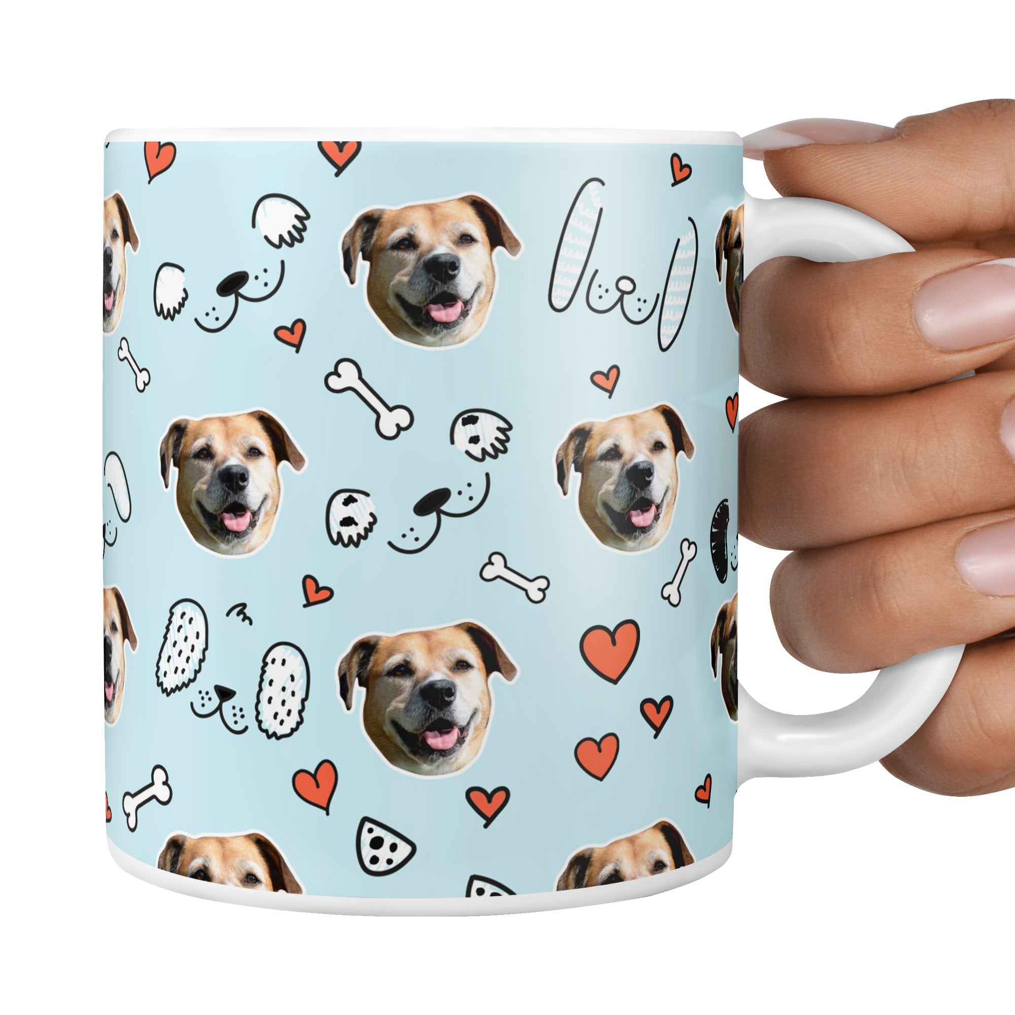 Blue Molly Sponsors Doodle Mug