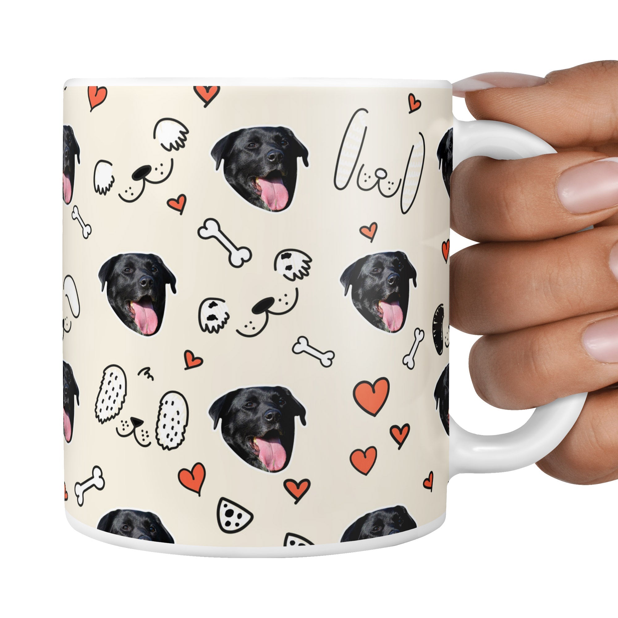 Cream Paulo Sponsors Doodle Mug