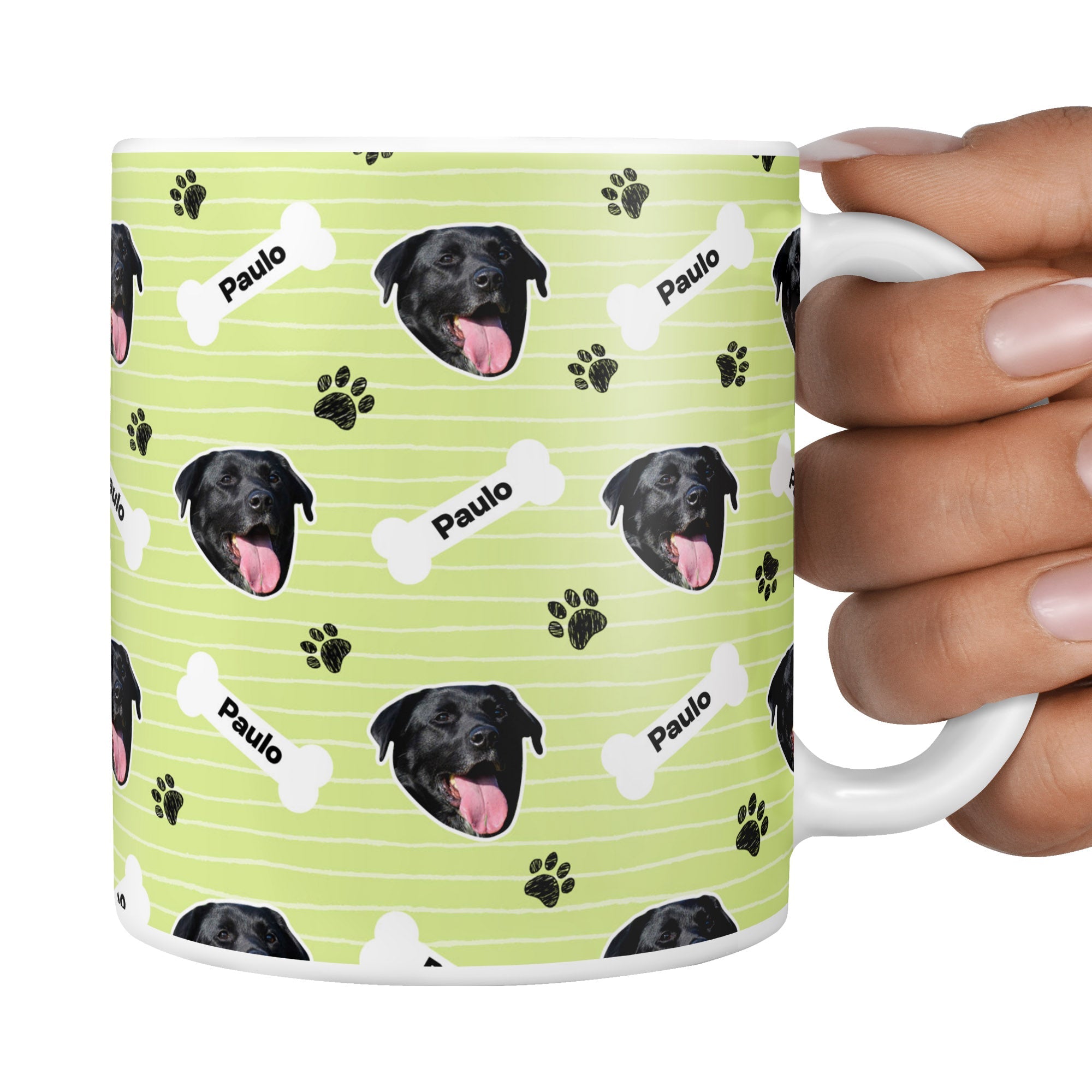 Green Paulo Sponsors Name Mug