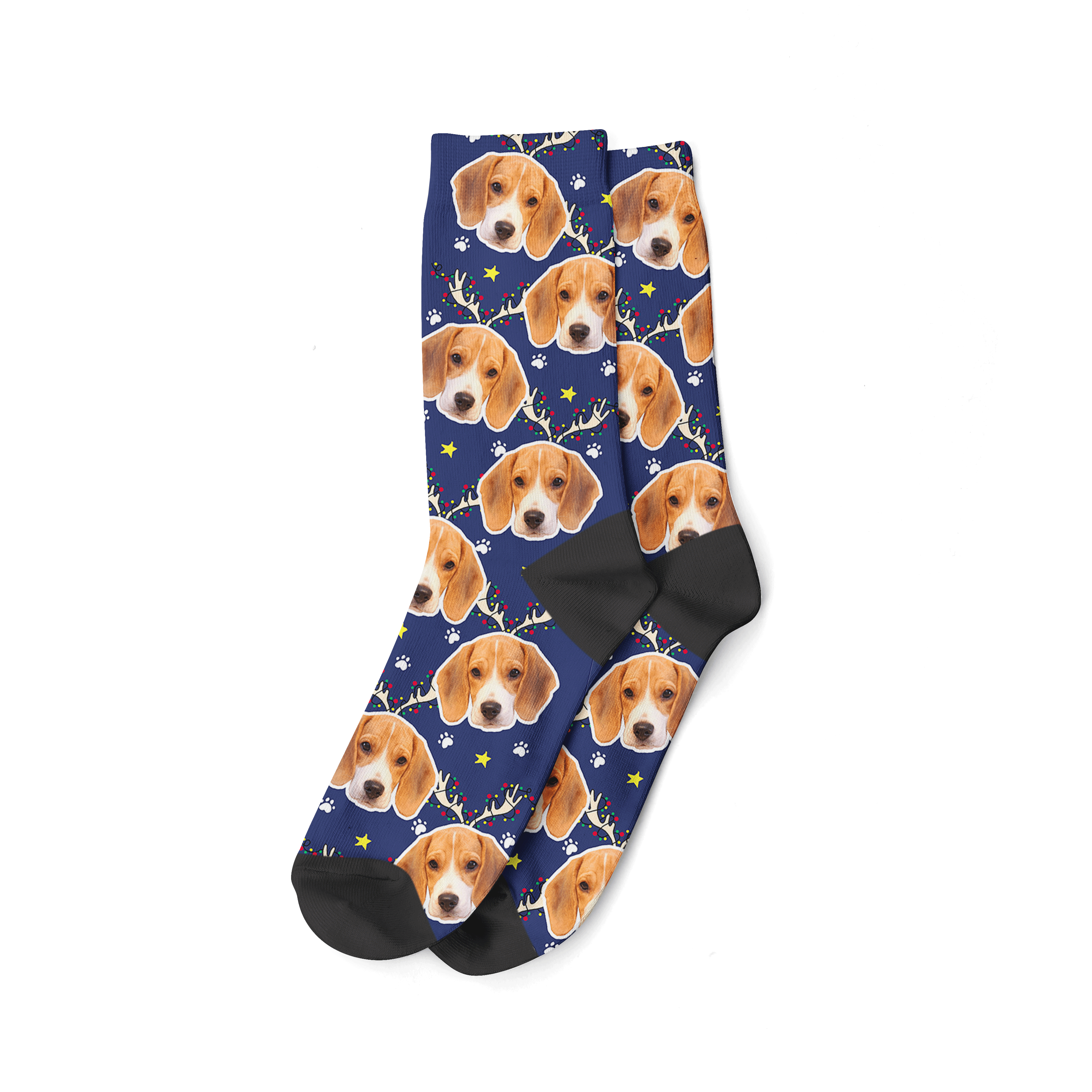 Reindeer My Dog Christmas Socks