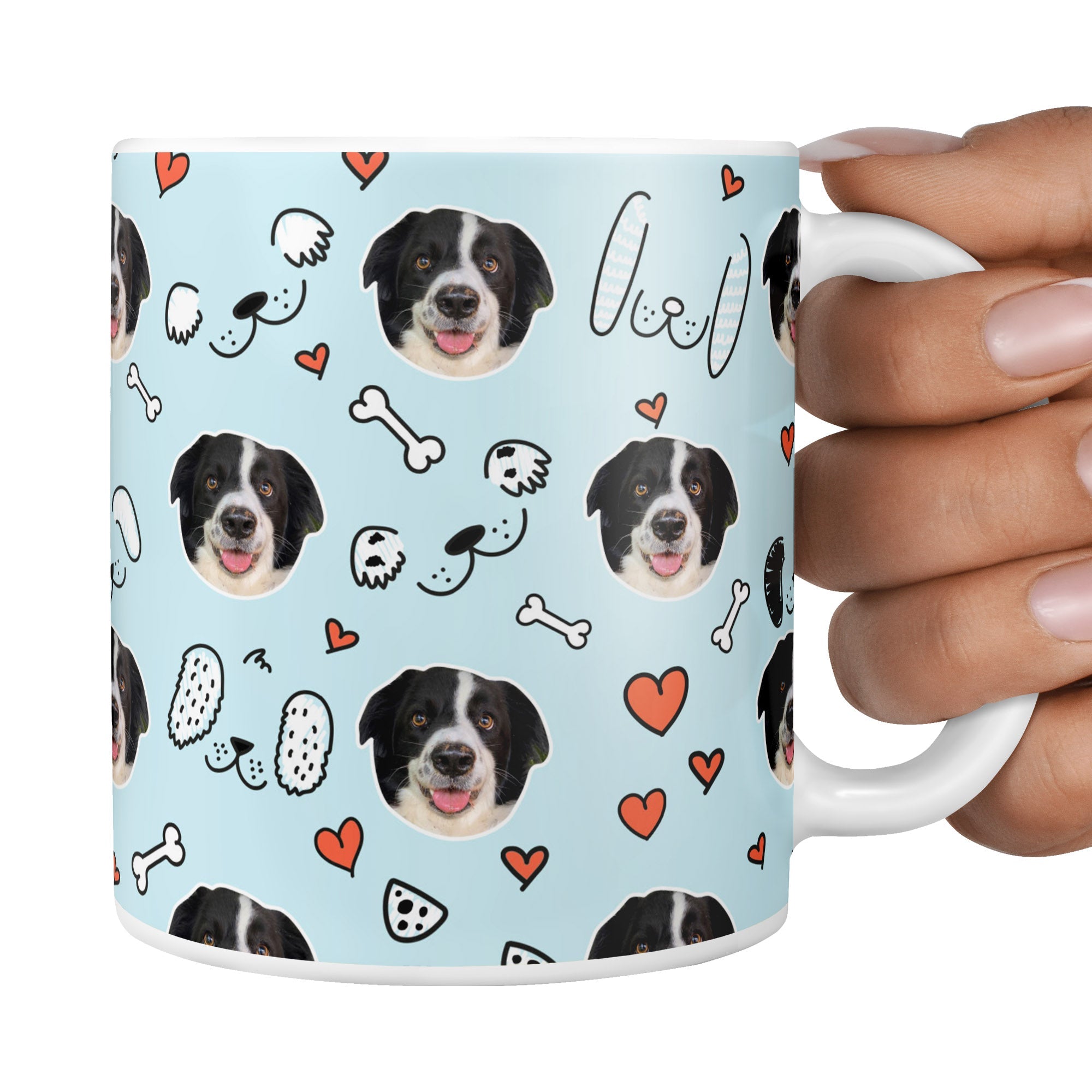 Baby Blue Stitch Sponsors Doodle Mug