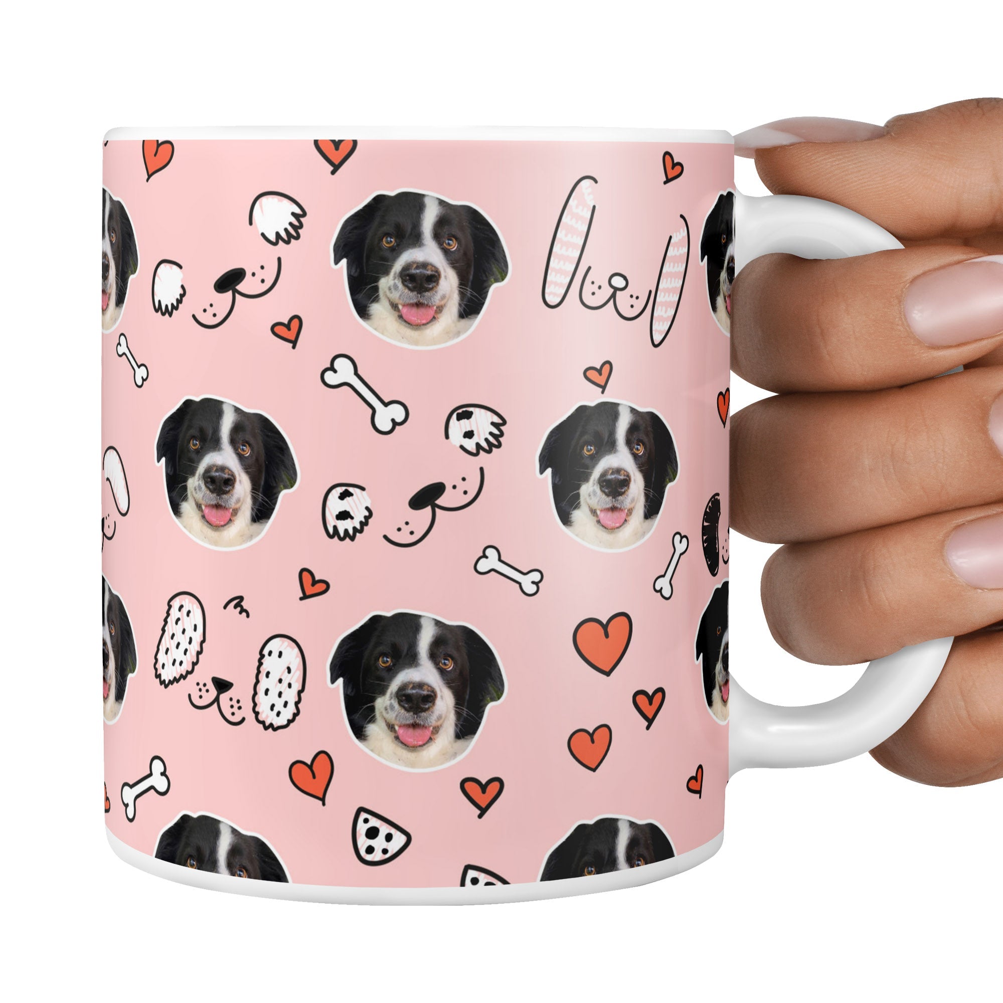 Baby Pink Stitch Sponsors Doodle Mug