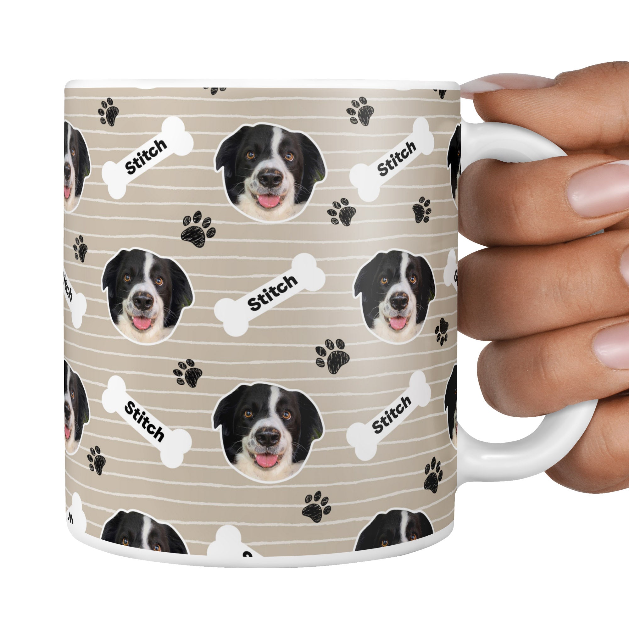 Stone Stitch Sponsors Name Mug