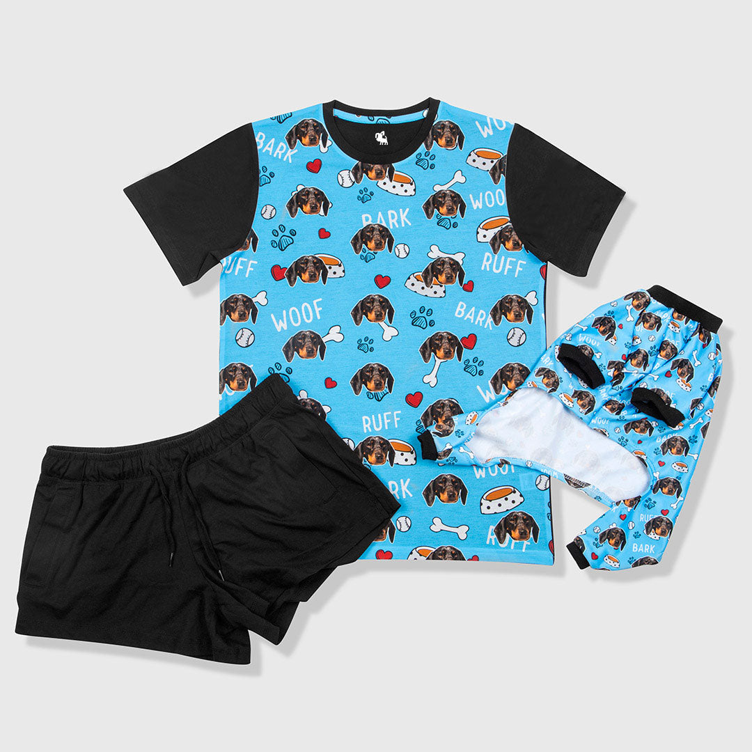 Ladies Dog & Owner Matching Bark Pyjamas