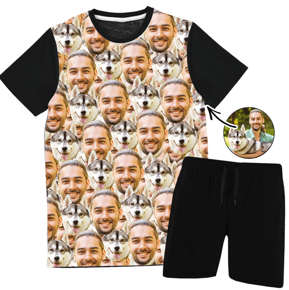 Personalised Dog & Owner Pyjama Set
