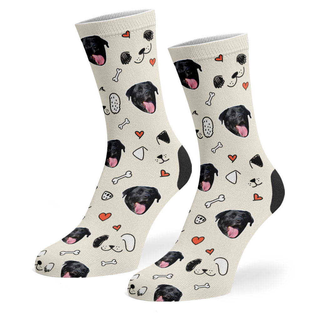 Cream Paulo Sponsors Doodle Socks