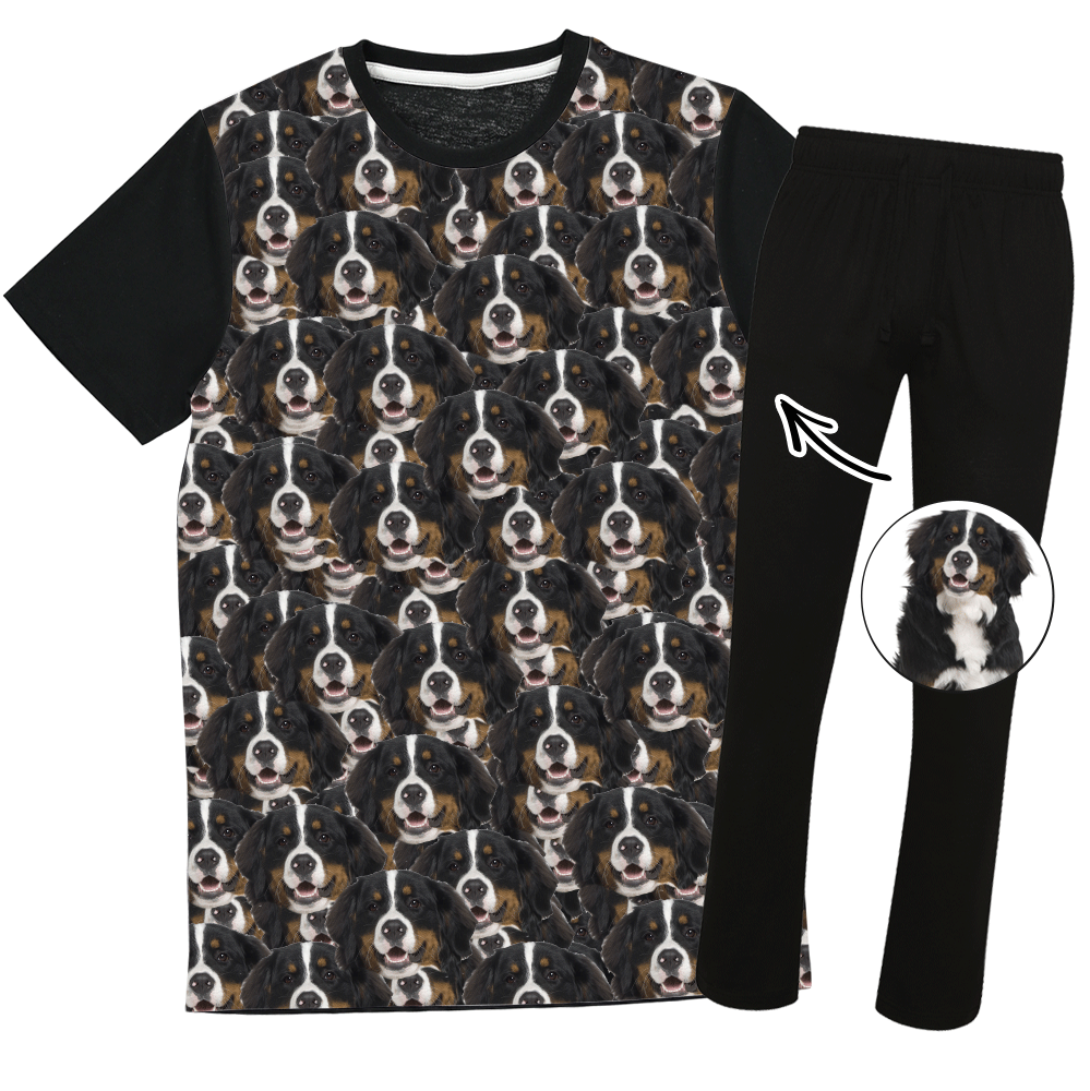Personalised Dog Mash Up Pyjama Set