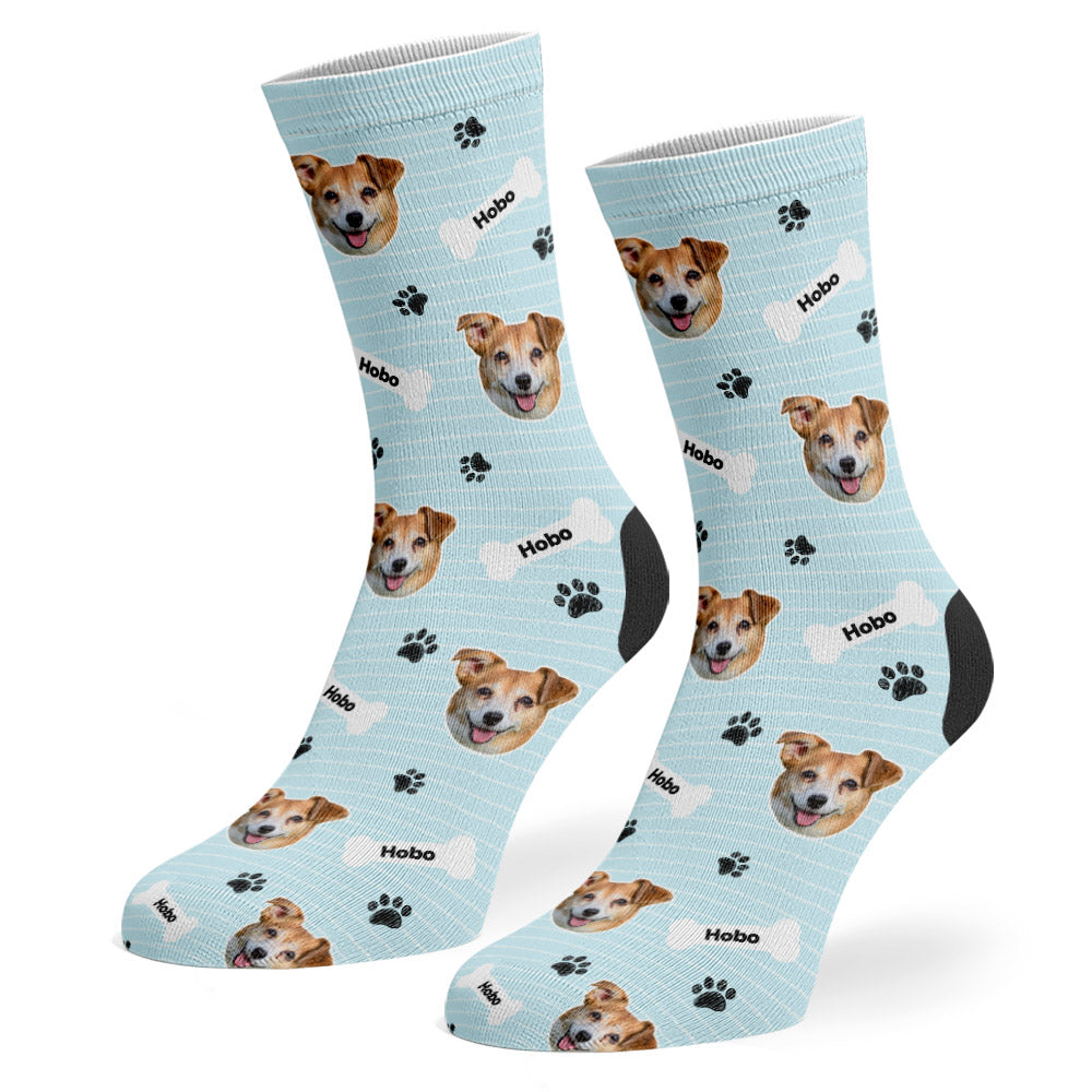 Blue Hobo Sponsors Name Socks