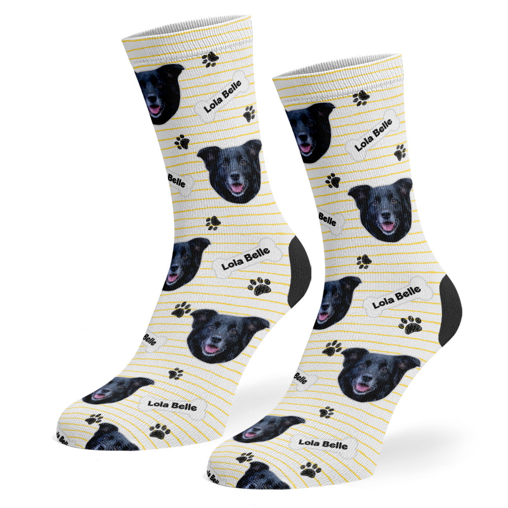 Cream Lola Belle Sponsors Name Socks