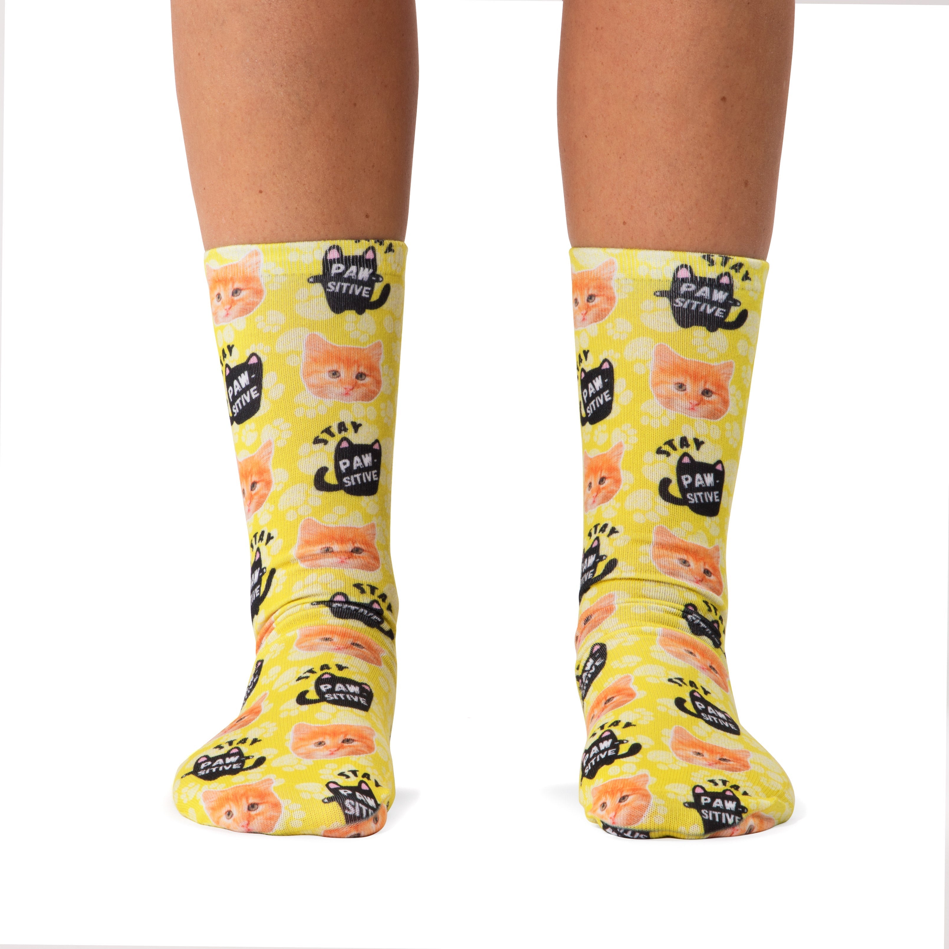 Stay Pawsitive Socks